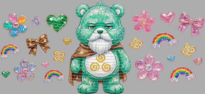16oz Care Bears-Be-298